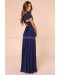 Tricks Of the Trade Navy Blue Maxi Dress (Convertible Dress)